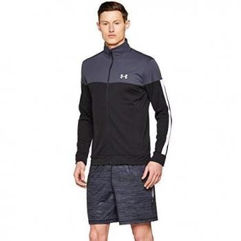 Giacca Sportiva Under Armour Pique Track, Uomo, Grigio