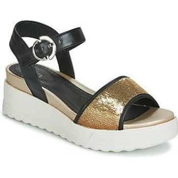 Sandales Stonefly PARKY 3 NAPPA/PAILETTES Noir femmes