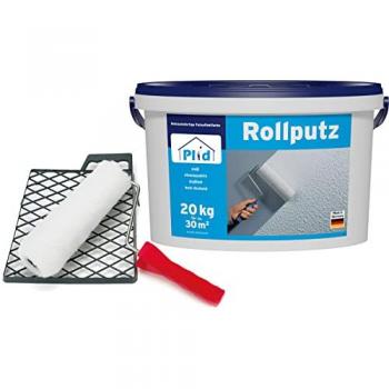 Hochwertiger Rollputz für Innen und Außen