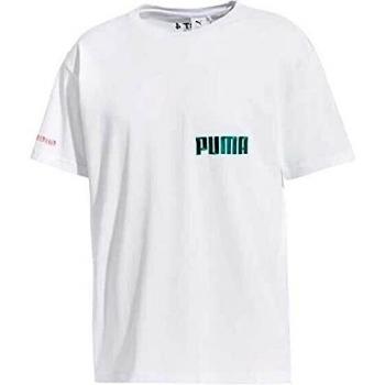 Puma Han Kjobenhavn Collaboration Men's White Cotton T-Shirt (578245 02)