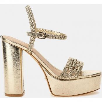 Sandalias de Tacón para Mujer Guess en Color Metal