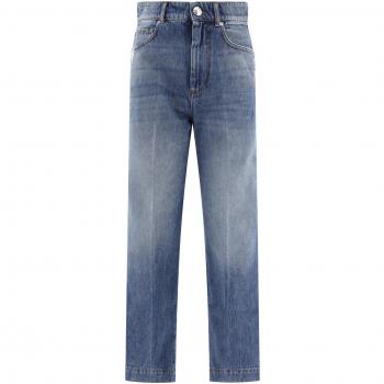 Max Mara Sportmax Women's Blue Cropped Jeans | Size 29