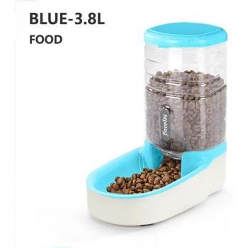 3.8L Cat and Dog Feeding Station with Water Fountain