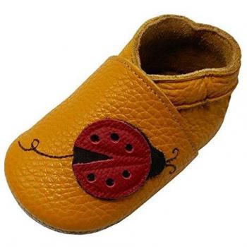 YIHAKIDS Chaussures Bébé en Cuir Souple