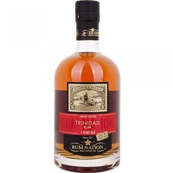 Rhum Nation Trinidad 5 Years Old Vintage Sherry Cask Finish Rum 46% 70cl