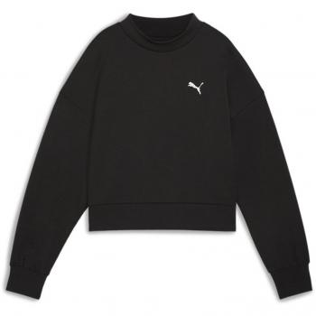 Felpa Puma Classics Oversize Nera da Donna M