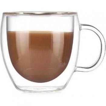 150ml Double Layer Glass Coffee Cup
