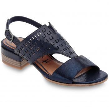 Glitzerblau Tamaris Sandale 38