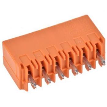 Conector pasante Weidmüller 6 vías para PCB