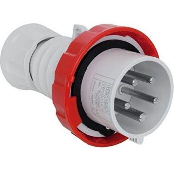 Gewiss GW60042FH 32 A CEE-Stecker (5‑Polig) – 380 V/415 V – 1 Stück