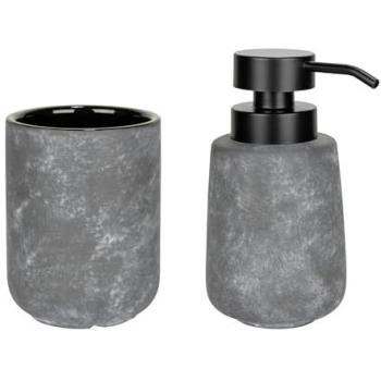 WENKO Bad-Accessoire Set „Sacile“, stilvolle Badezimmeroptik