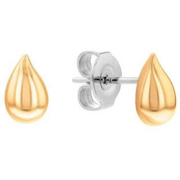 Orecchini Donna Calvin Klein Sculptural in Oro