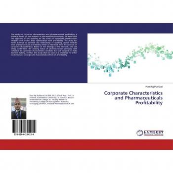 Corporate Characteristics and Pharmaceuticals Profitability