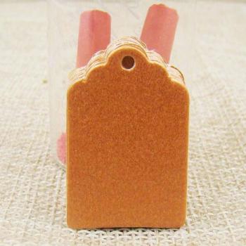 3x2cm Handmade Scallop Jewelry Tags