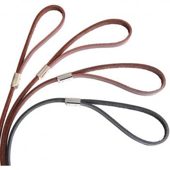 Mountaineering Buckle Leather Dog Leash for Large Breeds