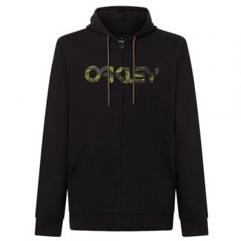 Pullover Oakley Felpa Teddy Nero Full Zip con Camouflage Tigre S