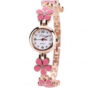 Reloj de pulsera informal de lujo para dama