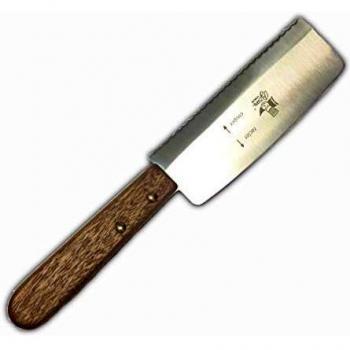 Couteau à Raclette Acier Inoxydable Bois 24,5 x 1,5 x 4,5 cm