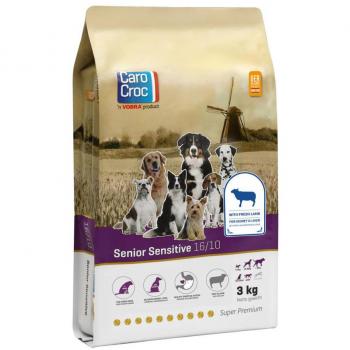 CaroCroc 16/10 Senior Sensitive hondenvoer 3 kg