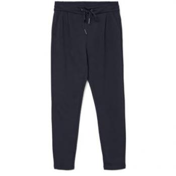 Schnurtaillen-Jersey-Hose in Marineblau, Vero Moda Petite – XS Damen