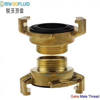 RIWOOFLUID Male Thread Geka Hose Fitting for Irrigation Systems