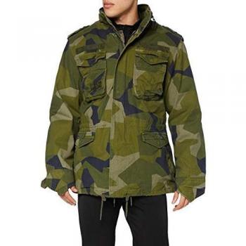 Brandit M65 Giant Jacke schwedisches Tarnmuster 5XL