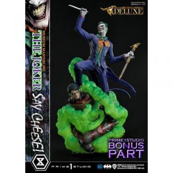 Prime 1 Studio DC Comics The Joker Say Cheese Deluxe Bonus Version 1/3 Statue 99 cm