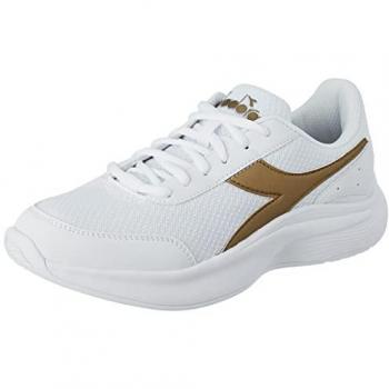 Diadora Eagle 6 Damen Fitness-Schuhe Weiß-Gold