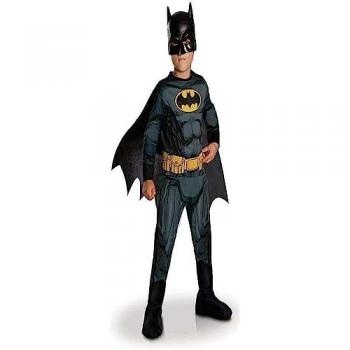 Déguisement Classique Batman Noir Jaune 9-12 ans avec Cape Détachable et Masque