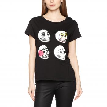 Cheap Monday Women's Personal Skull T-Shirt, Black
