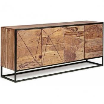 Sideboard Egon, 175 cm, Akazie, skandinavisches Design