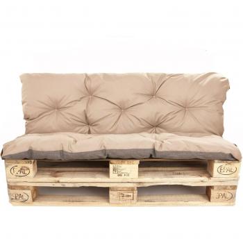Coussin de jardin bleu pour banc et balançoire