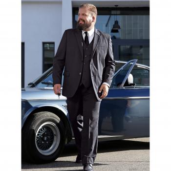 Men Plus Herren Spezialschnitt Sakko Polyester 28 – „Modernes Business‑Sakko mit Stretch“
