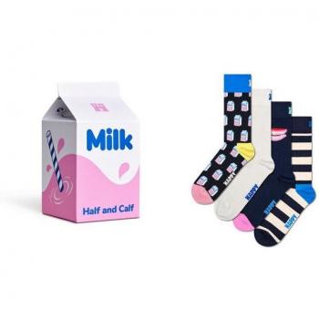 Pack 4 Chaussettes Vache Folle – Kit Cadeau