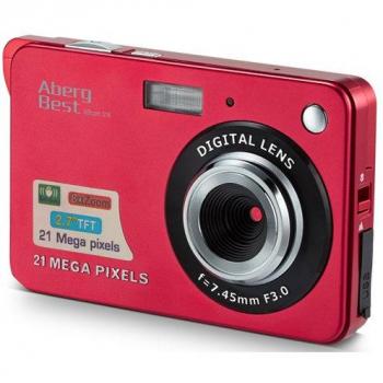 Cámara Digital AbergBest 2.7 LCD HD para Estudiantes y Niños
