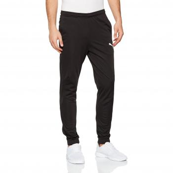 PUMA Liga Pantalón de Entrenamiento, Hombre, Negro (Negro/Blanco), 2XL