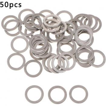 50Pcs Aluminum Crush Washers for Oil Drain Plug 9956-41-400