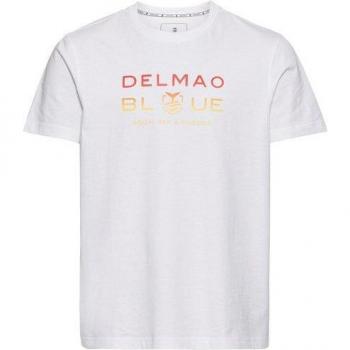 DELMAO T-Shirt, Kurzarm, Rundhals, 100% Baumwolle, bedruckt