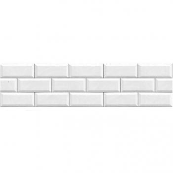 White Brick Peel & Stick Wall Decor