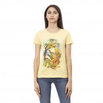 Trussardi Yellow Casual Chic T-Shirt