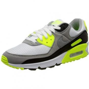 Nike W Air Max 90 da Corsa Donna Grigio e Bianco 38.5 EU
