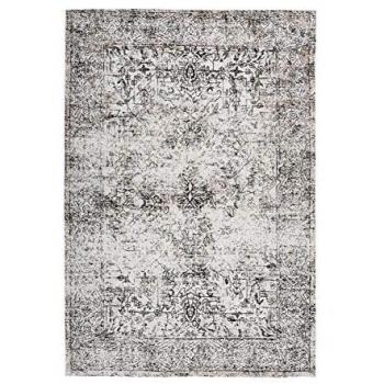 Tapis Rétro Poils Courts – Couleur Anthracite, 120 × 170 cm