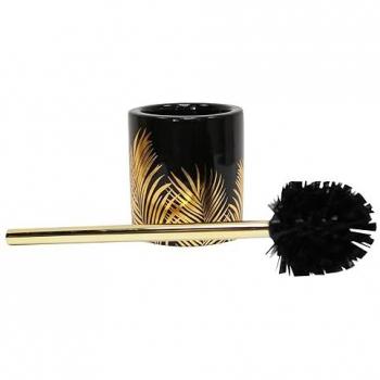 Brosse WC Noir 40cm Imprimée Orbella