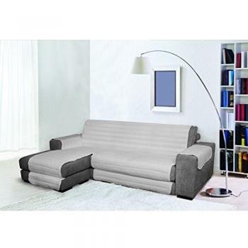Protection double face en polyester gris 290 cm
