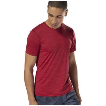 Reebok-Camiseta de Manga Corta Hombre Reebok Wor Activchill Tech Azul Rojo, M:0