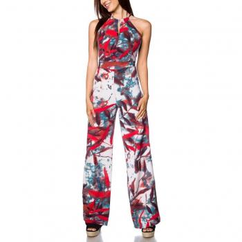 Urbaner Long Neckholder – schlitziges Top‑Design S