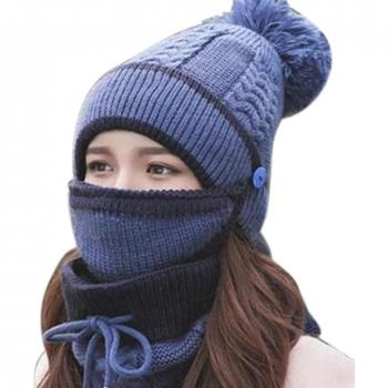 Set de Accesorios de Invierno: Gorro y Bufanda para Mujer