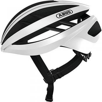 ABUS AVENTOR, Casco da Bicicletta. Unisex-Adulto, Bianco