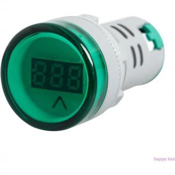Affichage numérique voltmètre 22 mm AC 60V-450V avec lumières