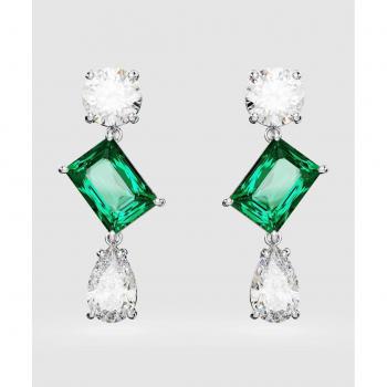 Swarovski Mesmera Drop Ohrringe, Mischschliff, rhodiniert